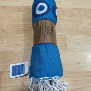 NWT Greek Evil Eye Beach Towel Turkish Greece Turkey Summer